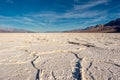 Death Valley National Park - Badwater Basin Royalty Free Stock Photo