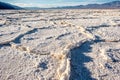 Death Valley National Park - Badwater Basin Royalty Free Stock Photo