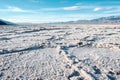 Death Valley National Park - Badwater Basin Royalty Free Stock Photo