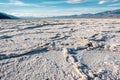 Death Valley National Park - Badwater Basin Royalty Free Stock Photo