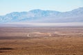 Death Valley National Park, California, USA. Landscape long desert road