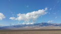 Death Valley salt flats Royalty Free Stock Photo