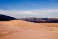 Death valley sand dunes Royalty Free Stock Photo
