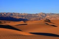 Death Valley - Sand Dunes Royalty Free Stock Photo