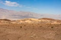 Death Valley - Scenic view of colorful geology of multi hued Artist Palette rock formations near Furnace Creek, California, USA