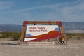 Death Valley sign Royalty Free Stock Photo