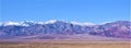 Death Valley vista across basin and alluvial fan