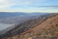 Late Afternoon at Dante`s View Death Valley California Royalty Free Stock Photo