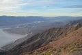 Late Afternoon at Dante`s View Death Valley California Royalty Free Stock Photo
