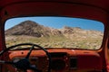 Death Valley through a window