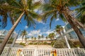Deauville Beach Resort Miami FL shut down Royalty Free Stock Photo
