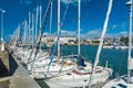 Deauville harbour Royalty Free Stock Photo