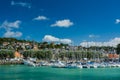 Deauville harbour Royalty Free Stock Photo