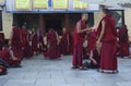 Debating Tibetan Monks