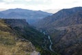 The Debed river canyon Royalty Free Stock Photo