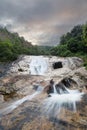 Debengeni Falls at a cloudy afternoon