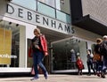 Debenhams flagship store in oxford street, London