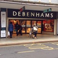 Debenhams store entrance