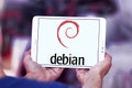 Debian computer operating system logo