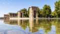 Debod- Temple Ancient Egyptian temple, moved to the West Park in