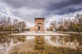 Debod temple madrid Royalty Free Stock Photo