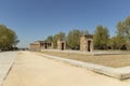 The Debod temple, Madrid, Spain Royalty Free Stock Photo