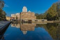 The Debod Temple, Madrid. Spain Royalty Free Stock Photo