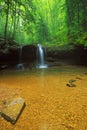 Debord Falls in Summer (wide shot)