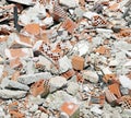 debris and bricks Royalty Free Stock Photo