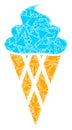 Debris Mosaic Icecream Icon