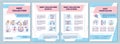 Debt collection brochure template