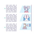 Debt collectors rights concept icon with text