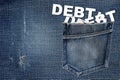 Debt Conccept, Financial Crisis