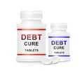 Debt cure concept.