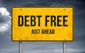 Debt Free Royalty Free Stock Photo