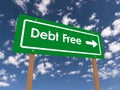 Debt free