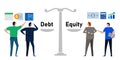 Debt to equity ratio company fundamental review financial liabilities and wealth for investor