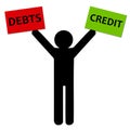 Debts and credit