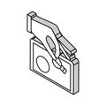 debug fixing isometric icon vector illustration Royalty Free Stock Photo