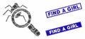 Debugger Explorer Mosaic and Distress Rectangle Watermarks