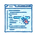 debugging code software icon doodle illustration