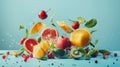 debunking the common myths about nutrition, offering clarity and insight into healthy eating habits. Royalty Free Stock Photo