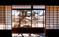 Old historic Samurai houses in Sakura city, Chiba, Japan