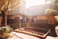 Old historic Samurai houses in Sakura city, Chiba, Japan Royalty Free Stock Photo