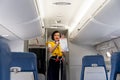 A crew carrying safety training on boarding a passenger, Palawan, Philippines, Dec 25, 2018