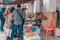 Dec 30 2023 the Dried fish For Sale On The Local Market Royalty Free Stock Photo