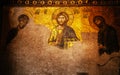 Hagia Sophia extraordinary interior Jesus Christ Pantocrator, De Royalty Free Stock Photo