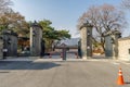 Dec 6,2017 Main gate of National Folk Museum of Korea Royalty Free Stock Photo
