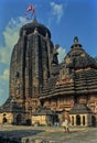 Oldest stone Lingaraj Shiva Temple Bhubaneswar Orissa