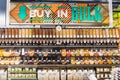 Dec 6 24, 2019 Santa Clara / CA / USA - Bulk section in a Whole Foods store in South San Francisco bay area Royalty Free Stock Photo